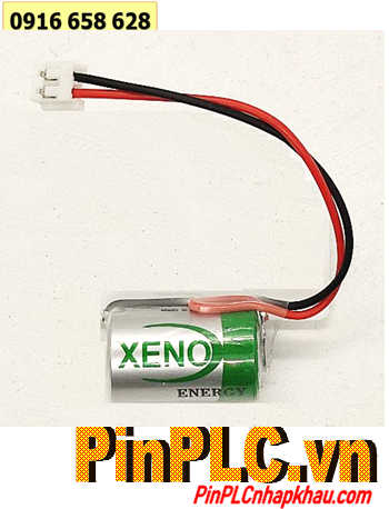 XENO XL-050F (có ZẮC CẮM); Pin nuôi nguồn XENO XL-050F lithium 3.6v 1/2AA 1200mAh _Xuất xứ Hàn Quốc